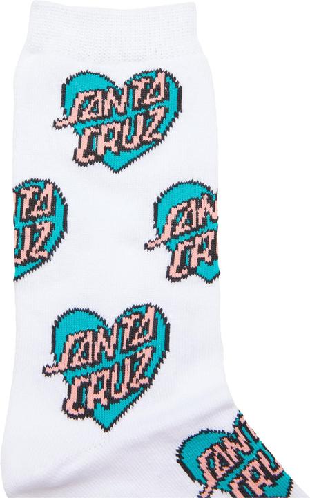 Actual product image Santa Cruz multicolour Heart Dot 2 Pack socks - 125589 (pack of 2, One size)
