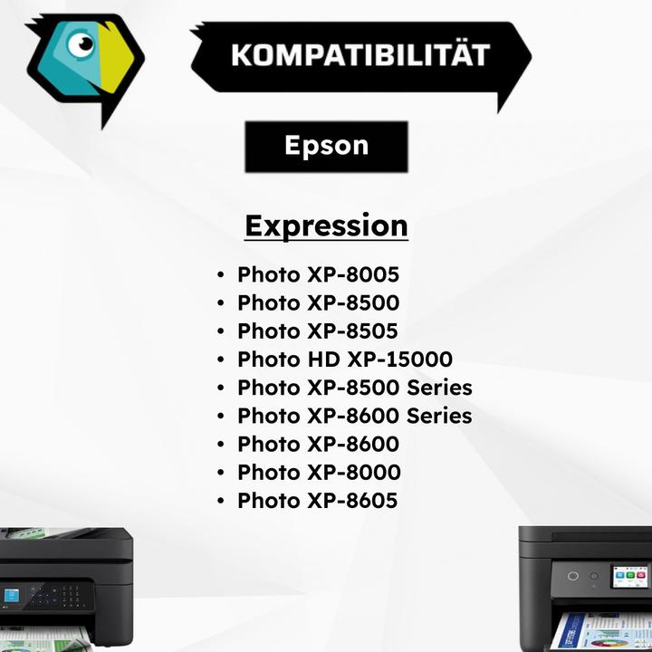 Immagine prodotto Inkadoo Cartucce d'inchiostro compatibili con Epson C13T37924010 / 378XL Ink Cartridge, ciano Ciano (C)