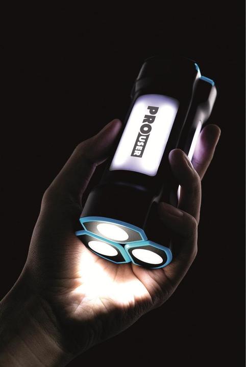 Immagine prodotto ProUser Powerbank con torcia elettrica Set di 3 (7500 mAh, 27.75 Wh)