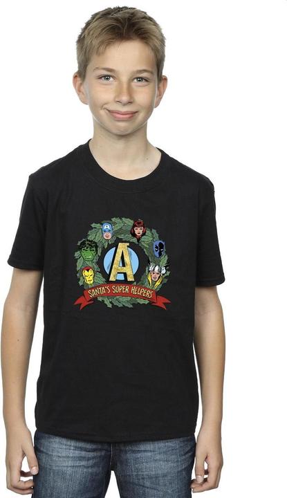 Actual product image Boys Santa's Super Helpers T-Shirt (116)