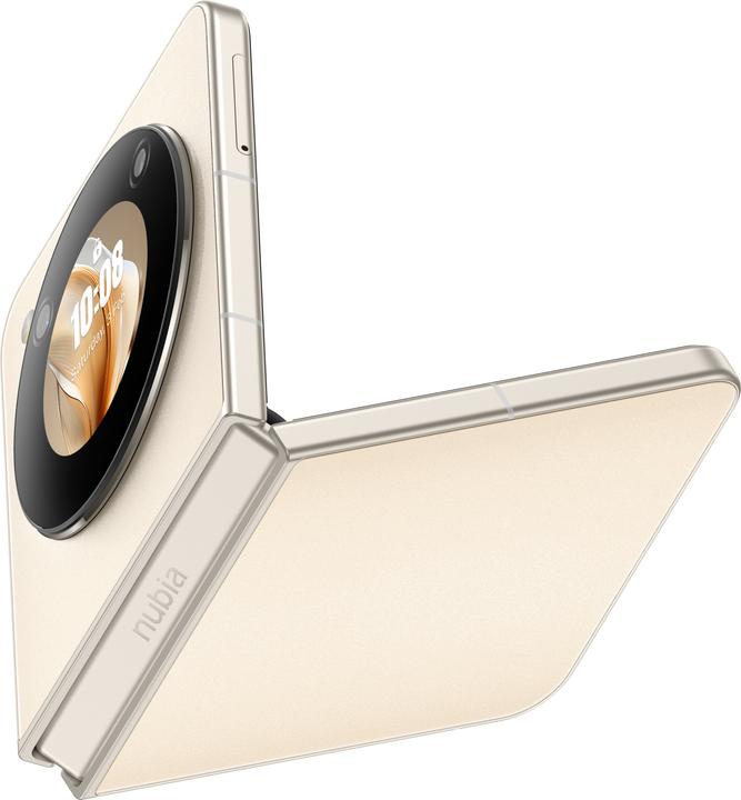 Produktbild Nubia Flip (256 GB, Sunlight Gold, 6.90", Dual SIM, 50 Mpx, 5G)