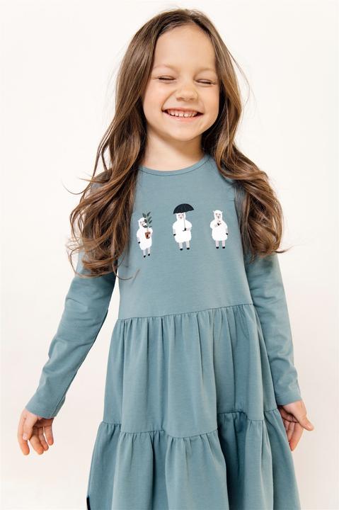 Actual product image Hebe Dress with sheep (110)