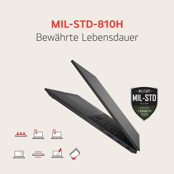 Actual product image LG gram 16" Core Ultra 7 155H 16GB/1TB SSD Win11 grey 16Z90S-G.AA79G (15.98", Intel Core Ultra 7 155H, 16 GB, 1000 GB, DE)