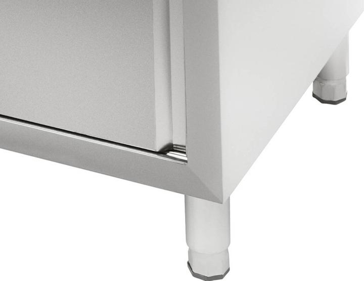 Produktbild Royal Catering Doppel Spülschrank Küchenschrank Unterschrank Spüle Küche Schiebetüren Spültisch (30 cm, 120 cm)