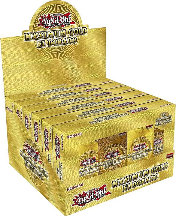 Immagine prodotto Yu-Gi-Oh Ristampa di. Oro Massimo El Dorado (Tedesco, Display del booster)