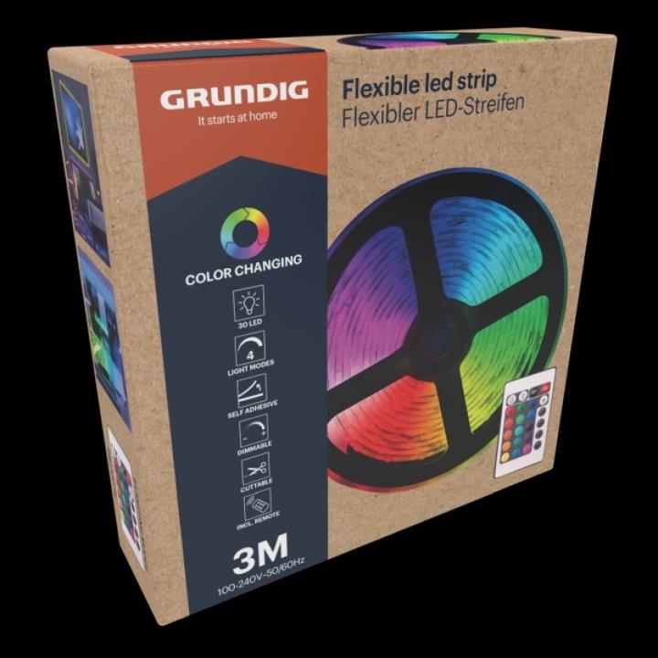 Immagine prodotto Grundig Striscia led RGB 60Led/metro PL (300 cm, Interno)