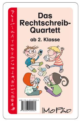 Image du produit Das Rechtschreib-Quartett (Allemand, Bernd Wehren, 2014)
