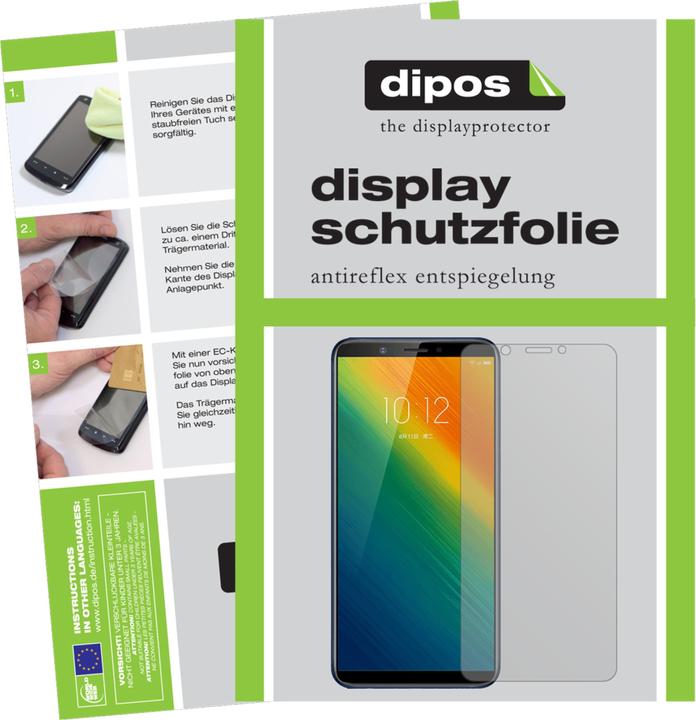 Immagine prodotto Dipos Pellicola Protettiva Antiriflesso (2 Pezzo/i, Lenovo K5 Note (2018))
