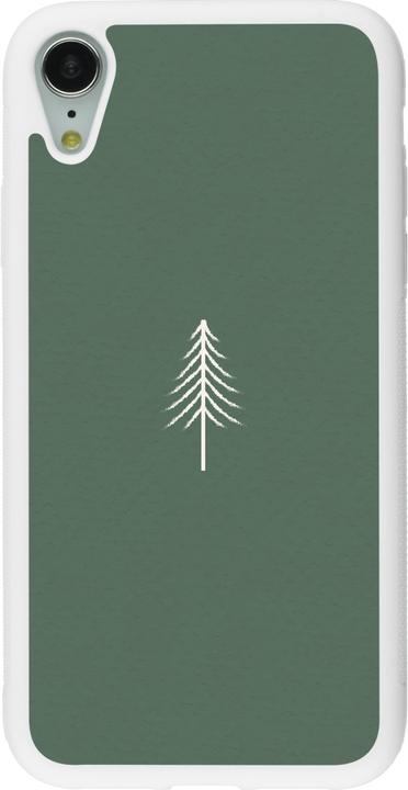 Produktbild PhoneLook Hülle Silikon weiss Christmas 22 minimalist tree (Apple iPhone XR)