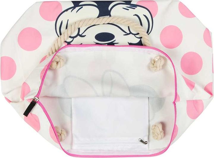 Produktbild Karactermania Minnie Maus Dots-Soleil Strandtasche, Rosa, 52 x 37 cm