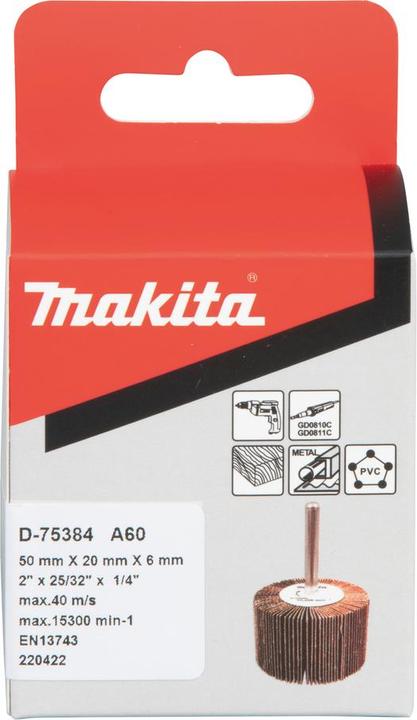 Produktbild Makita Fächerschleifer 50 x 20 / K60 (A60)