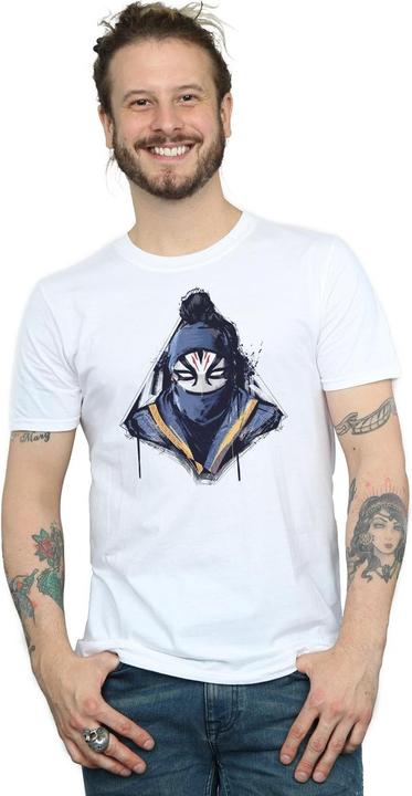 Produktbild ShangChi And The Legend Of The Ten Rings Razor Fist Masked Paint TShirt (M)