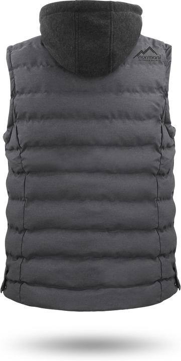 Actual product image Normani Men Winter Quilted Vest Nanaimo - 1557 (XL)