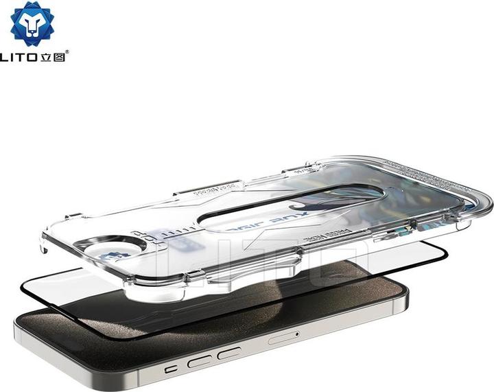 Immagine prodotto Lito Vetro blindato privacy incluso strumento di installazione (1 Pezzo/i, Apple iPhone 15 Pro Max)