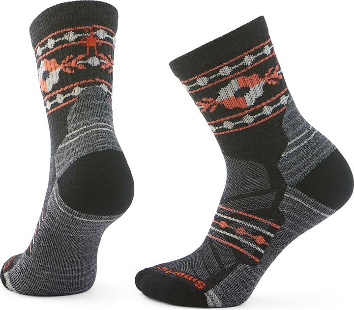 Actual product image Smartwool Women's Hike Light Cush. Floral Mid Crew Socks (42, 43, 44, 45)