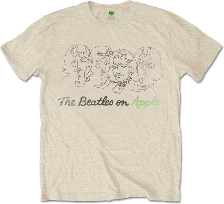 The Beatles Outline Faces on Apple