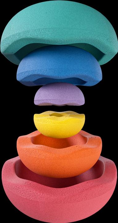 Image du produit Stapelstein Inside Rainbow Classic Set de 6 pièces