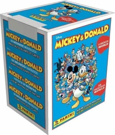 Actual product image Panini Mickey & Donald - A Fantastic World Sticker & Card Collection Display (36)
