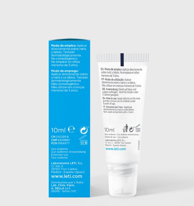 Immagine prodotto Leti LETIbalm Repair Fluido per naso e labbra, soluzione da 10 ml (10 ml)