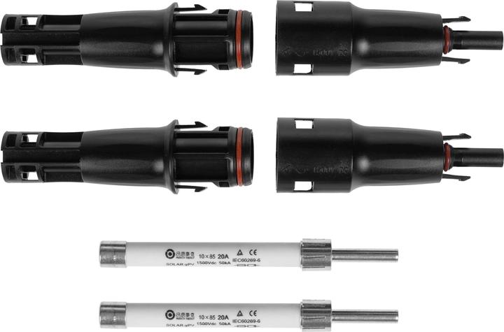 Immagine prodotto Furber.power Connettore compatibile con il fusibile, 2 pezzi (Spina solare)