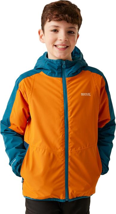 Actual product image Regatta Childrens/Kids Volcanics VIII Terrain Print Reflective Jacket (140)