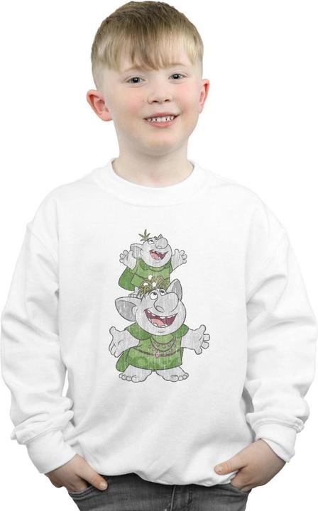 Immagine prodotto Disney Frozen Handstacking Trolls Felpa Ragazzi (128)