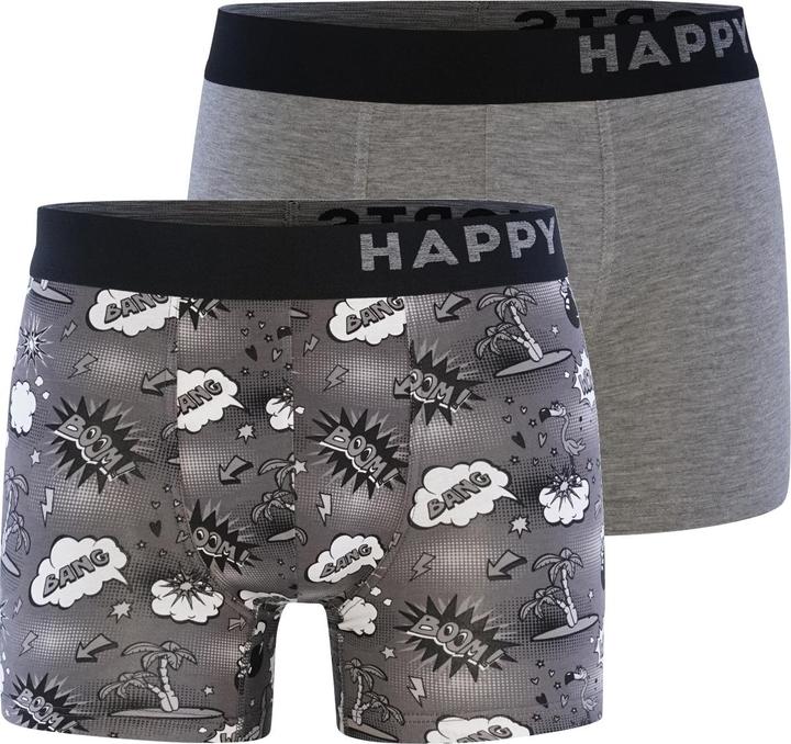 Image du produit Happy shorts Short rétro Trunks (M, lot de 2)