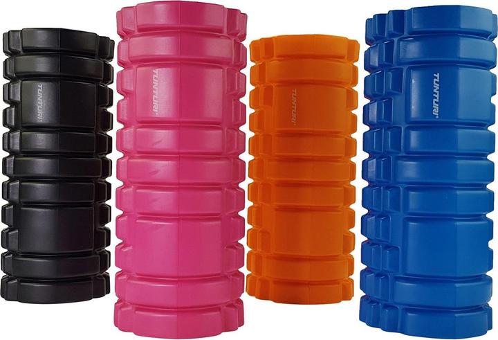 Actual product image Tunturi Yoga Schaumblock Massageroller 33 cm Blau