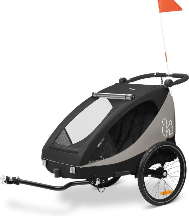 Hauck Dryk Duo Plus Fahrradanhänger