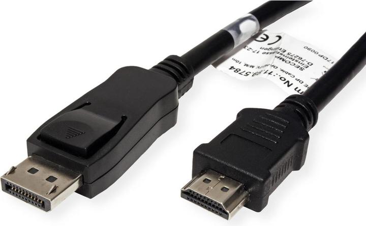 Immagine prodotto Value DisplayPort — HDMI (Typ A) (10 m, DisplayPort, HDMI)