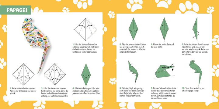 Actual product image 88 x Origami Kids - Wild Animals