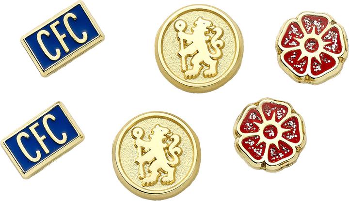Image du produit Chelsea FC - Ensemble Clous d'oreilles (Matériau 100% synthétique)
