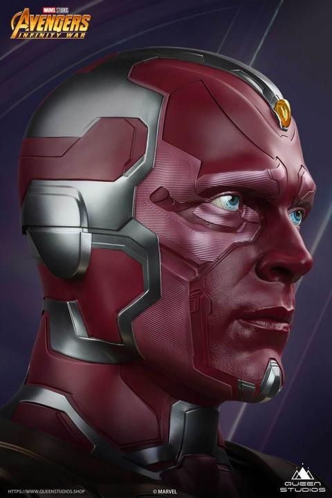 Image du produit Queen Studios Avengers Infinity War buste 1/1 Vision 66 cm