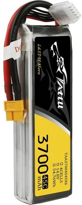 Produktbild Tattu RC-Akku LiPo 3700 mAh 14.8 V 45C (14.80 V, 3700 mAh)