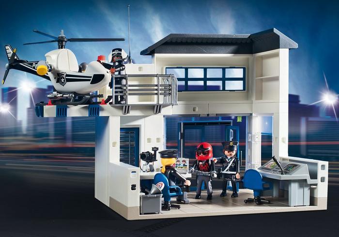 Produktbild Playmobil City Action Polizeistation (9372, Playmobil City Action)