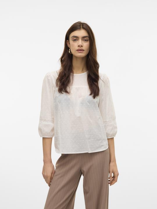 Image du produit Vero Moda Vmtrine 3/4 Lace Top Wvn Ga Noos (XL)