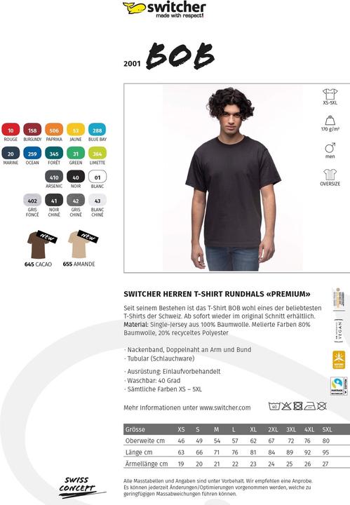 Image du produit Switcher Bob (4XL)