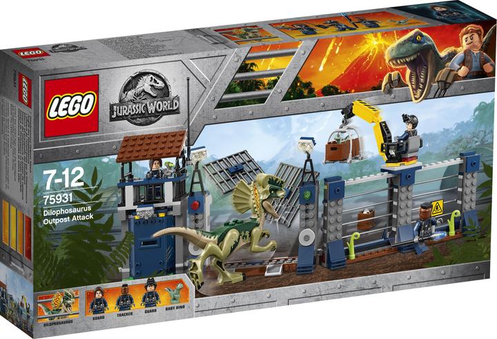 Actual product image LEGO Attack of the Dilophosaurus (75931, LEGO Jurassic World)