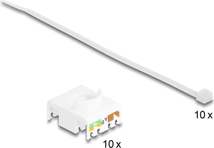 Image du produit Delock Module Keystone RJ45 femelle vers LSA Cat.6A sans outils (Module Keystone)