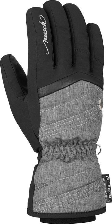 Produktbild Reusch Damen Lenda R-Tex Xt Handschuhe, Black/Grey Melange, 7.5 (7.5)