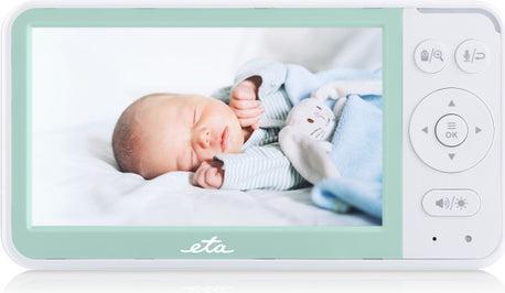 Produktbild ETA | Baby Monitor | 530690000 MIMI | Flexible camera | White/Green