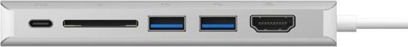 Produktbild Icy Box Dockingstation USB-C -> USB3.0 (USB-C, 2 Ports)
