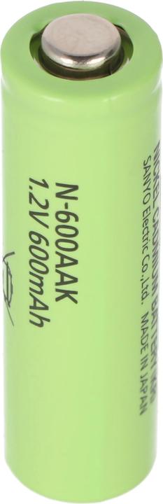 Immagine prodotto Panasonic Batteria Sanyo N-600AAK, N-600AAK Mignon AA NiCd (1 pz., AA, 600 mAh)