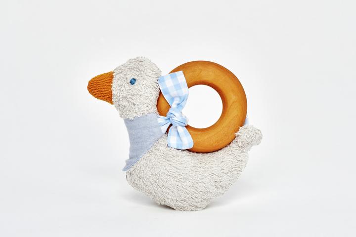 Actual product image Käthe Kruse MINI duck grasping toy
