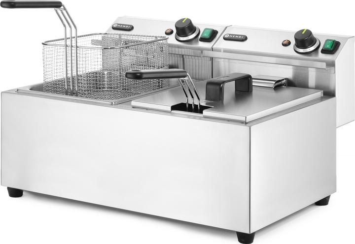 Produktbild Hendi Friteuse Profi Line 2x8 l 230V 2x3500W