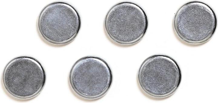 Image du produit Franken Aimant rond avec capuchon chromé extra fort (2 x)