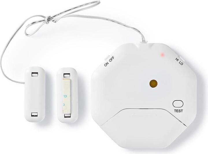 Produktbild Nedis Doorstep Window Alarm Battery Powered 2X CR2032 85 dB White