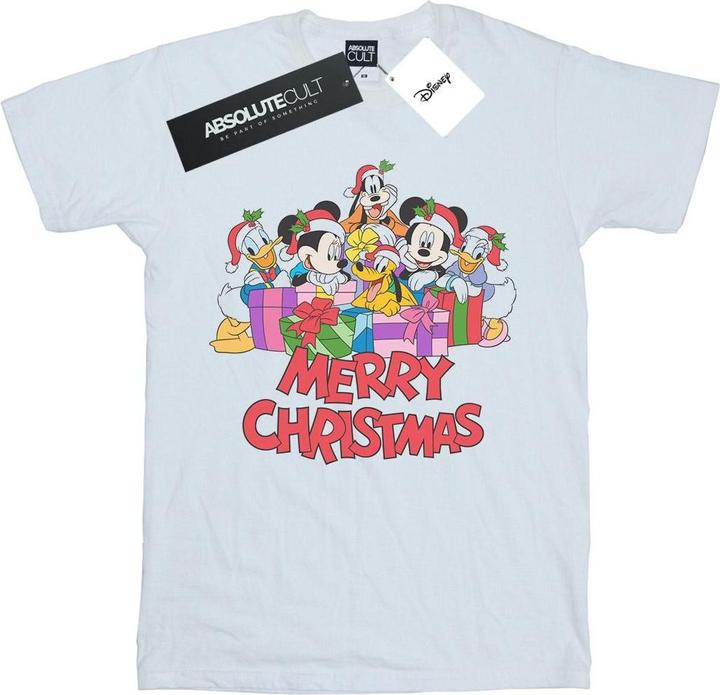 Actual product image Disney Boys Mickey Mouse And Friends Christmas T-Shirt (152, 158)