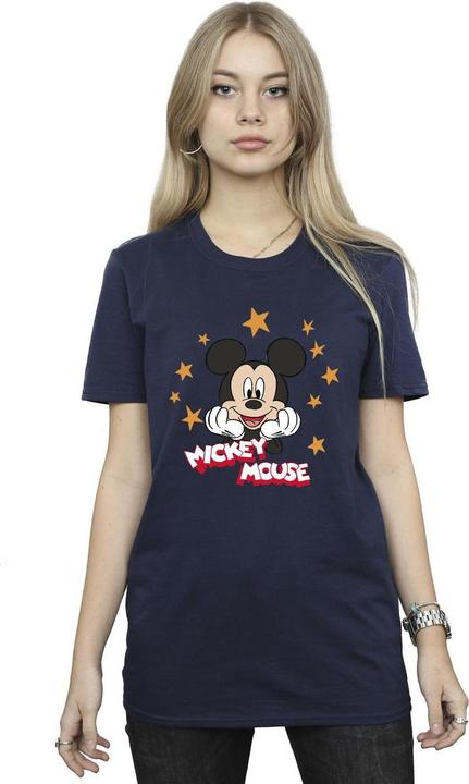 Immagine prodotto Disney Mickey Mouse Stars Maglietta Ampia Donna (3XL)