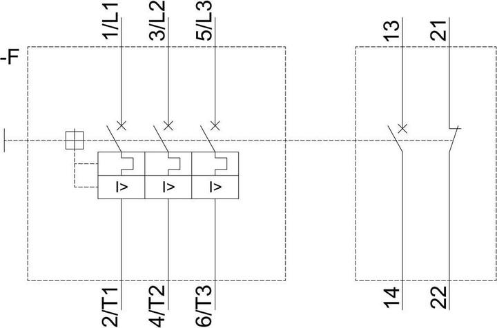 Actual product image Siemens Circuit breaker motor 2.2-3.2A 3RV2011-1D